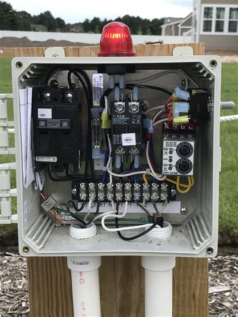 septic tank electrical junction box|septic tank alarm wiring diagram.